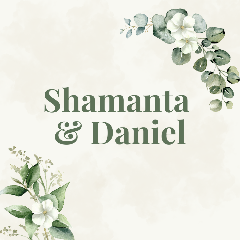 Shamanta y Daniel